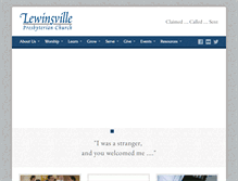 Tablet Screenshot of lewinsville.org